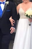 What an amazing dress!!!!!! I received so many compliments at my wedding. This dress was altered (added an extra layer of lining and had the straps shortened), but other than that it was stunning. Thank you Lulus!!!! - Rachelle J.
