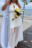 The compliments I have received in person and when they see the photos are fantastic.
Nice dress! - Grace I.