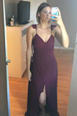 Loved this dress online forever, just was large on me and looked odd. If I tightened the straps more the neckline was higher and wasn't flattering. However, longer straps also made it seem baggy. Returned this one, maybe just wasn't the shape for me. - Renee W.