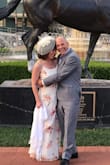 I bought this pretty dress for Kentucky Derby day at the track. It was perfect! I did have to have the length altered just a bit. - Melanie L.