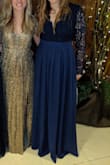 A little long but worked ok without hemming with 2" heels. The bodice is lined so I didn't bother figuring out a bra that worked. Very comfortable! - Rachel N.