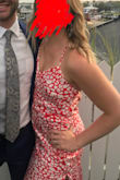 I bought this dress to wear to a wedding and was skeptical because it is a silky material which can sometimes be unflattering. I love this dress and love how it fits. - Ariana M.
