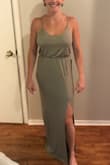 I don't know if it's because the model is tall but this dress did not fit me right at all! Makes me look very square and not flattering. Idea is super cute but maybe my body shape can't handle it. - Rachel G.