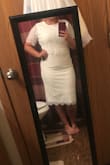 Absolutely adorable! Fit exactly as hoped, great length, the lace even has a little stretch to it so it fit my arms! The two piece look is so cute too! You won't be disappointed! - Brenna M.
