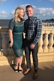 I wore this dress to a wedding and it was perfect! I got the emerald green color. It fits true to size and is flattering on most body types! It is easy to zip and I was able to wear a strapless bra without it being seen. Very comfortable, non-itchy materials. I definitely would recommend. I looked at the reviews before buying and was not disappointed! - Kayla M.
