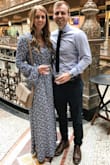 I bought this to wear to a wedding this fall and loved it! I ordered my usual size (small). I'm 5'7 and wore about a 3.5-4 inch heel and the dress just hit the ground. Even without heels on, the length was perfect, which is unusual for me because I typically have a hard time finding maxi dresses that aren't too short on me. I think this dress would be perfect for all seasons too because it's so flowy, lightweight, and comfortable! - Molly H.