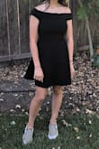 My 14 year old daughter wore this to Homecoming. The dress was not revealing accentuated her cute little figure. She received lots of compliments. - Natalia B.