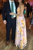 Absolutely love this dress!! Every single girl at the wedding I wore it to asked where I got it from. Very flattering and comfortable. It was long so I had to get it hemmed but other than that it was perfect! - Natalia O.