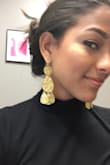This are one of my favorite pair of earrings at the moment. They will dress up any outfit! - Juliet C.