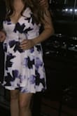 This is my first dress from Lulus and I'm extremely glad I bought it! It made me feel so pretty! I will admit I was a little nervous about the cut out in the back because I'm top heavy, not just in the chest, but also the shoulders and "bra fat" area. With that being said, it didn't feel tight on my back or bulge in areas that I'm normally self-conscious about. I included a selfie of how it looked from the back in case anyone else is on the fence about purchasing. - Dawn B.