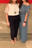 I loved this top!!! I wore it to a gala with heels and some paper bag waist pants, but have also worn it more casually in the classroom I have been working! - Madee S.