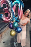 Absolutely LOVED wearing this pretty and feminine, yet sophisticated, pale pink jumpsuit! Absolutely the perfect outfit for my 30th birthday! Got sooo many compliments! Did have to hem the sleeves up a bit, and shorten the pants (but I always have to shorten pants lol), though I would still recommend buying your true size! Enjoy! Xoxox - Rebecca P.