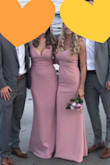 This dress and color was perfect for a September wedding! The material quality was amazing and the fit was perfect! - Alison P.