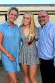 My daughter wore this for the homecoming parade.  Very nice material, fit great! - Shana H.