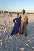 This is a gorgeous dress! I wore it for a beach wedding & the length was perfect for a floppy beach dress. Definitely wearing again! - Ivana G.
