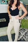 Super cute for work attire, comfortable and soft. I paired it with a bodysuit camisole from this site and it's perfect! - Kelly C.