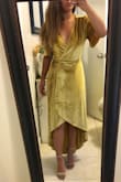 STUNNING!! I made sure to read every review that was closest to my size and made my selection from there. I ordered a size small and it fits perfectly!

I want to buy it in every color! I can't wait to wear it! - Jade F.