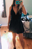 I was so worried ordering a dress online. Looking at the reviews really helped, find the height and weight of a girl similar to you and match your size! Fits my waist perfectly - Rachel M.