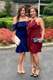 Wore this dress to my friend's wedding. It was beautiful and I got a ton of compliments on it. I did have to get it altered quite a bit, mainly because I'm short and the dress was a bit long and loose on me. Also, the underside of the top of the dress kept falling down because I have a smaller chest so the tailor put stays in it and tightened it across the chest. In the end, it fit like a glove. - Vanessa S.