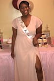 Lulus never disappoints! I ordered this dress for my bridal shower and everyone loved it. The dress itself runs a little large, but I wouldn't get a smaller size. The slit gave it that extra sex appeal! Overall, great dress. Would buy again in another color, if needed. - Tiffany D.