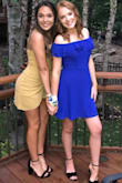 I loved this dress, length was perfect and color was awesome. Only thing I would change is that I have broad shoulders so the sleeves were really tight. Just cut a little bit of the elastic and it was better. Overall super cute! - Anna
