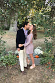 Love this dress! So simple yet cute! Wore this to my step sisters wedding. Probably not the best to dance in but overall a super pretty dress! - Micaela S.