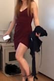 This dress is definitely a bodycon, so it fits tightly for sure. It's a very sexy dress though, and the material feels of good quality. I did have some issues with it riding up on me whenever I walked. Overall not perfect, but very sexy! - Kaitlin L.