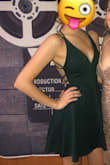 Dress was beautiful and perfect for homecoming! The straps were a bit loose on my back but nothing major. I loved it! - Liberty S.