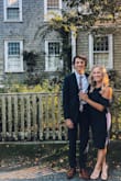 I wore this dress to a very formal wedding in Nantucket and I LOVED this dress! I received so many compliments the whole night and felt very elegant in this high-quality material and styled dress. I'm on the shorter side but the length hit right at my knees and made my legs look longer. 10/10 - Katie V.