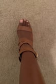 I loved these shoes and I think they are so versatile. My only problem is that they are too loose around the ankles and one strap is noticeably looser than the other. I'm going to have to poke an extra hole in the strap to hopefully fix the issue. - Kandace B.
