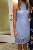 I ordered a size up so it wouldn't be so tight at the bottom but I had to get the top taken in. I wore it for my Engagement party and everyone commented on it! - Lucion H.