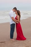 I ordered this dress for my engagement photos. The red was a great color and the dress flowed nicely. Only complaint was that it showed more side boob than I would have liked. - Luana M.