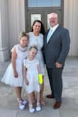 This dress is beautiful! The color changes with different lighting and Excellent quality! - Marisa P.