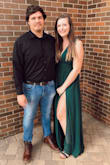 I loved this dress--- I felt great in it and got some many compliments. I have a bigger chest and you cant wear a bra with this dress so I taped the girls up... but honestly--a must buy!! Love the emerald! :) - Riley M.
