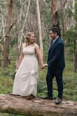 I bought this dress for my Australian spring wedding, the fit was perfect and it was nice and comfortable to wear. I took it up about 12cm (4.5inches) which was easy to do with the three layer skirt. I paired it with some beautiful RM Williams Australian boots which really made the outfit. I can't describe how happy I am with this dress!!! - Alicia A.
