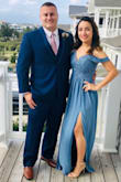 Wore this to a beach wedding and it was sooo cute. It had the best movement every time the wind hit it. Super comfortable and fit well. Only problem is the length, but I am only 5'2" so I was expecting it to be long - Evelyn M.