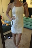 Got this for my bachelorette party and it fits great! Not too short for someone who is very tall! - Reanna B.