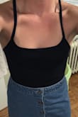 Such a great staple that goes with everything! This fits so well and is so flattering. Super comfortable. Purchased a medium so that it would fit snugly, which I am glad I did. - Mae L.