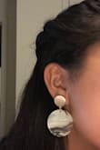 I never really wear statement jewelry because I usually stick to the basics but these earrings are amazing!!!! I got so many compliments! they also aren't heavy so my ears aren't uncomfortable at all. Get them! - Kaitlyn N.