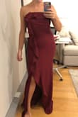 Loved the overall shape on the body but it was a bit loss on the bust for me and I didnt want to worry about it falling down. I thought the fabric was just ok. Will be returning for another option. - Lauren L.