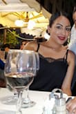 We all need a dressy black tank, and this one is perfect. Wear it on a night out or casually with jeans. It goes both ways. I also got it in the red color. - Sandy O.