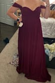 Bought another dress from somewhere else and I returned it because this dress (Lulus) was much better quality and cheaper. Exactly as pictured. Fit perfect, other than it being a little long but that's normal because I'm shortish. Material is high quality and beautiful color. Can't wait to wear it standing beside my best friend on her wedding day. - Caroline W.