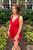 I LOVED IT SO MUCH EVEN THO MY BUST WAS TOO SMALL. - Emily G.