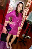 I wore this dress to my NYC bachelorette trip. It was a fun color to wear versus the traditional white! This is a one time wear dress, in my opinion. It did snag on EVERYTHING and I'm sure it is missing tons of sequence at this point but at a nightclub it's hard to miss. - Ivory R.