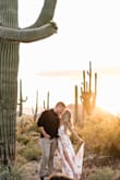This dress was super cute and I received SOO many compliments on it. It was a wrap dress and I had to YouTube how to tie it, but once I figured it out I looked like a rock star! Used this dress on my Save the Dates. Love Love Love - Logan J.