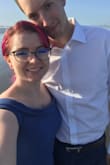 Bought this little number to wear to a wedding but it makes a great date night outfit too! Fits like a glove. Only annoyance was the little chest fold, it likes to not stay where it's supposed to. - Hannah R.
