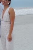 I wore this to an all white beach wedding. So comfy. I was so happy with how it fit. It was a little tight in the waist but not horrible. Loved it! - Angelina H.