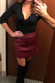 I LOVE THIS SKIRT!! It looks and feels fantastic! And it has pockets! I highly recommend for a date night, birthday celebration, or wherever you want to look sassy! It is very forgiving, unlike bodycon styles. It's definitely one of the best purchases I've made! Now I want one in every color!! - Jeffery I.