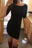 Loving this dress, it's so versatile, dress up or down, layer or don't layer. Yay for Fall Fashion! Lulus dresses are killer staples. - Sarah F.