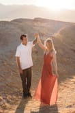 I looked for weeks trying to find the perfect engagement photo dress and couldn't be happier with my decision to purchase this one. It's a beautiful color, fits true to size and is super flattering. LOVE IT! - Lindsay K.